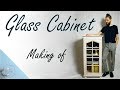 Making a Shabby Chic DIY Glass Cabinet // Start to Finish Making a Shabby Chic DIY Glass Cabinet // Start to Finish