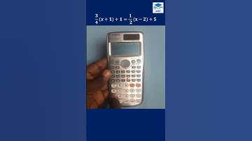 How to Solve Linear Equations Using CASIO fx-991ES PLUS Calculator