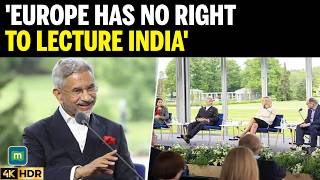FULL SPEECH: S. Jaishankar Blasts Europe's Double Standards On Russia, Security And India Net Worth