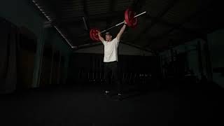 Barbell Segmented Squat Snatch