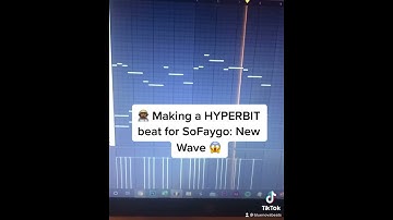 👨🏾‍🚀 Making a HYPERBIT beat for SoFaygo: New Wave 😱 #Shorts