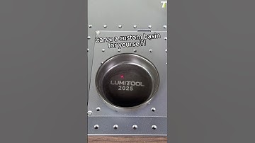 Carve a custom basin for yourself！ #lumitool #laserengraver #lumitoolf20 #fiberlaser