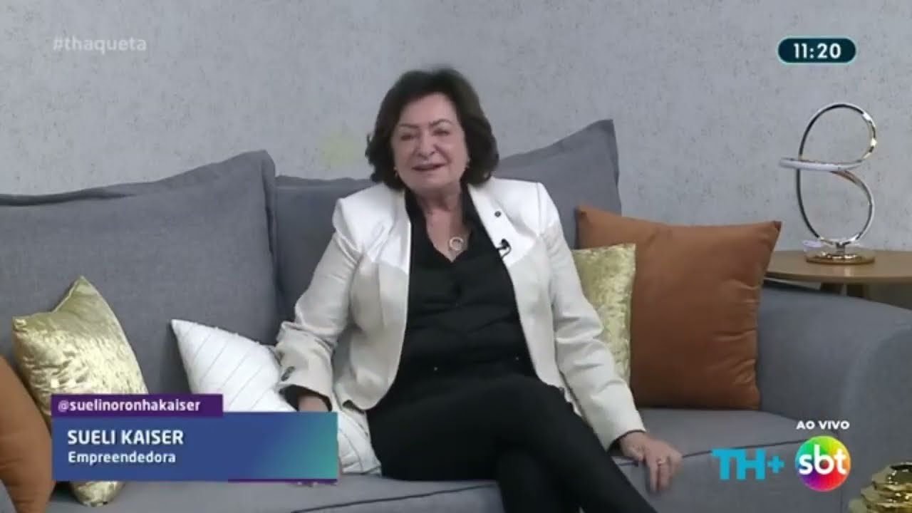 Sueli Kaiser fala sobre sua biografia "A Senhora Yes!" no SBT Interior · Ceneflix