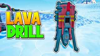 The New Lava Drill : Hydroneer DLC Volcalidus