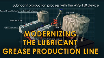 Grease production with vortex layer device AVS-150