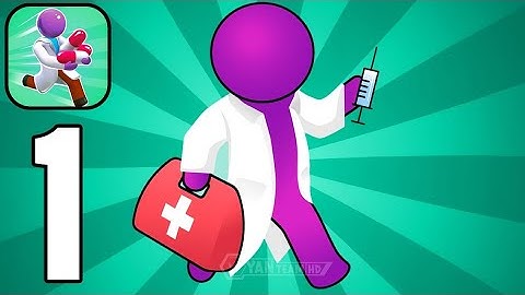 Healing Rush - Gameplay Walkthrough Part 1 Tutorial (Android,iOS)