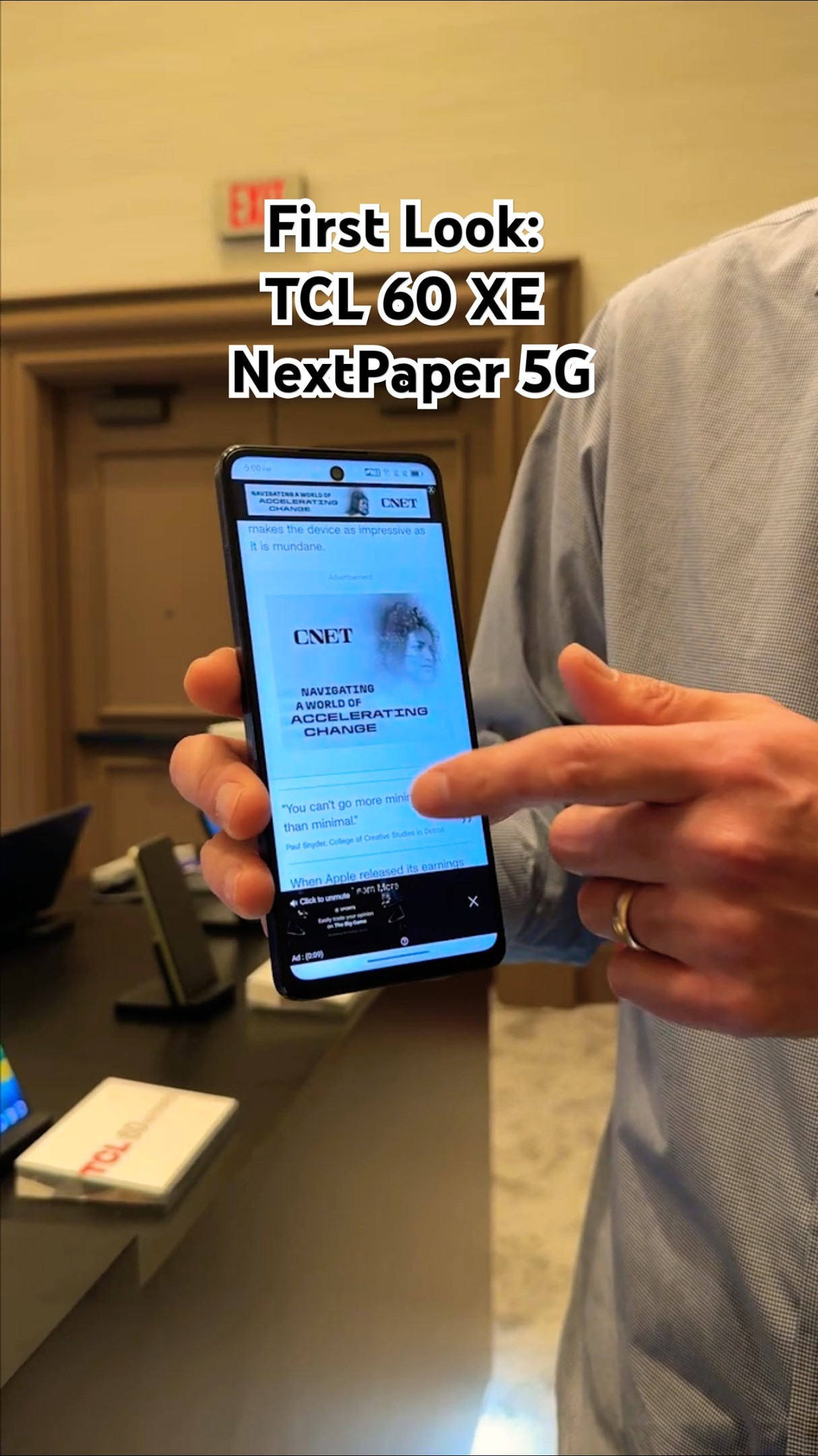 First Look: TCL 60 XE NextPaper 5G