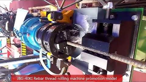 JBG 40KI Rebar Thread Rolling Machine
