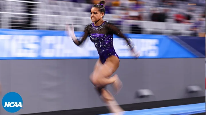 Haleigh Bryant co-championship vault  2021 NCAA gy...