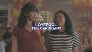 lovefool [the cardigans] — edit audio