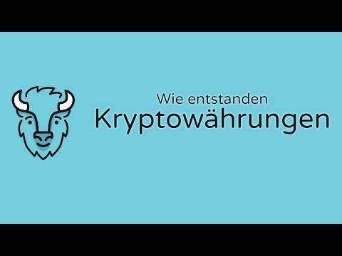 #Krypto: Wie entstanden Kryptowährungen? | Bison App | Kryptos