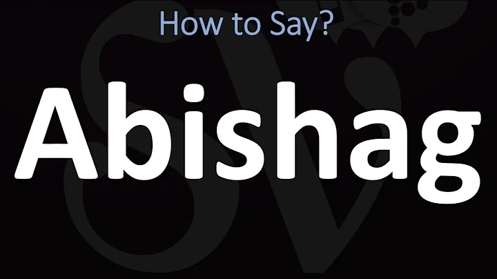 How to Pronounce Abishag? (CORRECTLY)