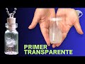 🔥PRIMER TRANSPARENTE:O melhor do YouTube 😱 Imprimación transparente para vidrio, acrílico y PET.