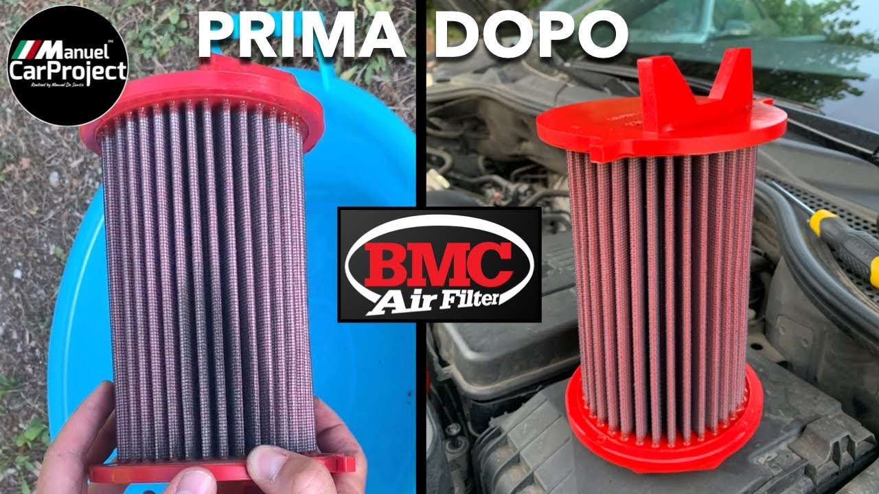 Filtro Aria Sportivo BMC FB01027 + KIT Pulizia Lavaggio WA250-500