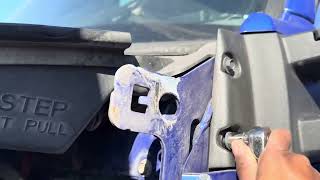 DIY Driver side mirror Replacement on Kenworth T680 | Call me Cooley