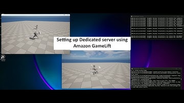 Tutorial 7: Install Gamelift plugin and build server and client and test Dedicated server (UE5, C++)