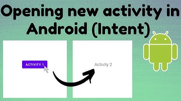 Opening new activity in Android (Intent) | TechViewHub | Android Studio