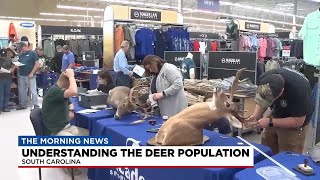 Antler Scoring provides information on South Carolina deer population
