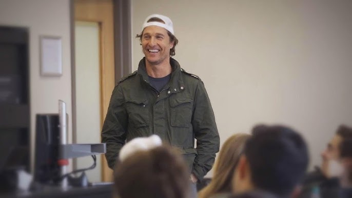 Matthew McConaughey Is Now a College Professor -- See What Other Celebs Are Teachers Too! - YouTube