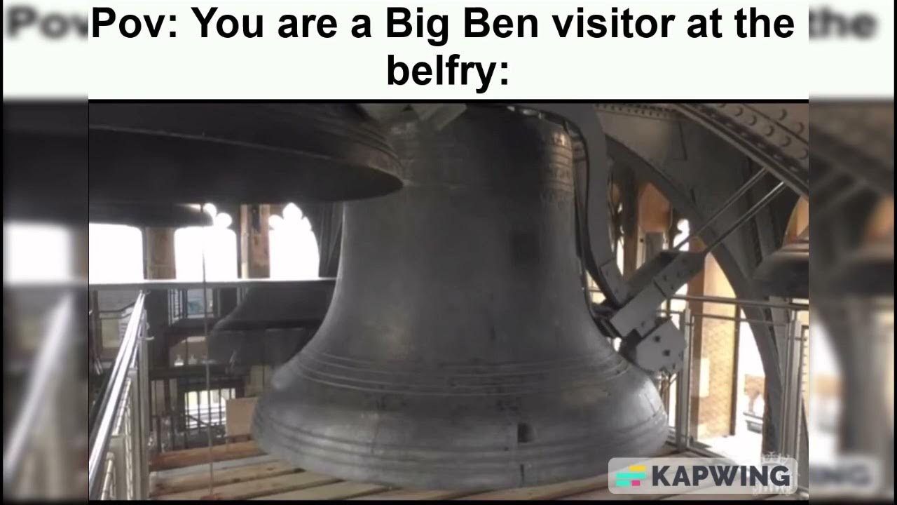 This is WHAT YOU HEAR when YOU ARE at the BIG BEN belfry - YouTube