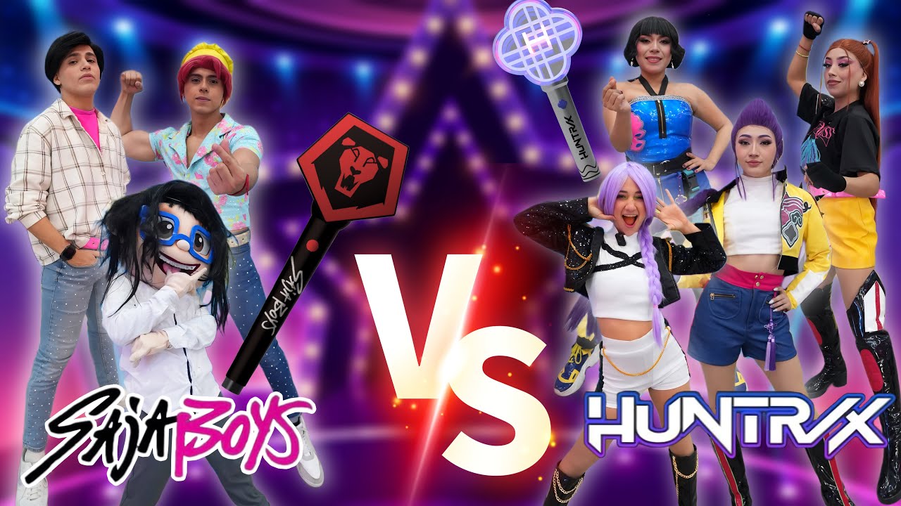 ¡RUMI PERDIÓ LA VOZ!😱 Gissel y Ginverto hacen AUDICIÓN para salvar a HUNTRIX y SAJA BOYS 🎤✨