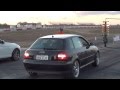 Audi A3 turbo vs BMW racha noturno caruaru