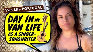 DAY IN THE VAN LIFE of a Nomadic Solo Female Traveler & Singer-Songwriter