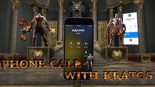 God of War Hidden Secret Phone Call with Kratos 2023 screenshot 4