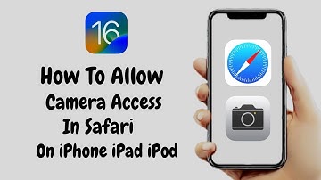 IOS 16 How To Enable/Allow Camera Access in Safari On iPhone iPad iPod - Enable Safari Camera Access