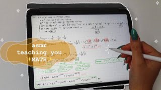 ASMR Teaching you math😴 | Laplace transform