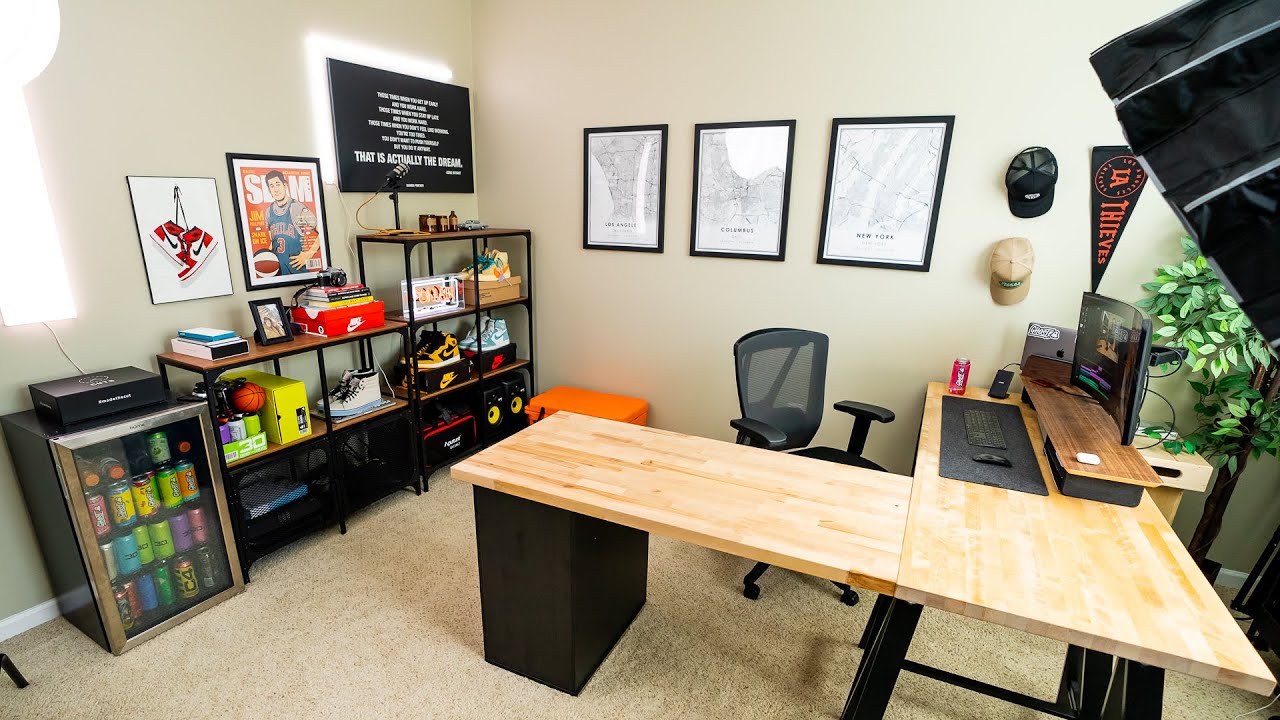 DREAM Home Office Upgrades! Home Office Tour Update! YouTube