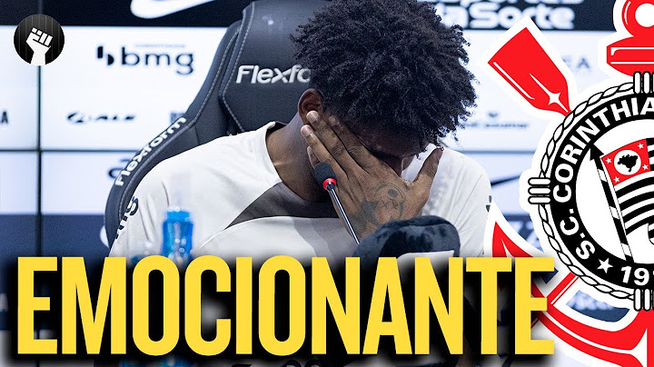HUGO SOUZA CHORA E SE EMOCIONA AO FALAR DA TORCIDA DO CORINTHIANS E APOIO AO CHEGAR NO CLUBE