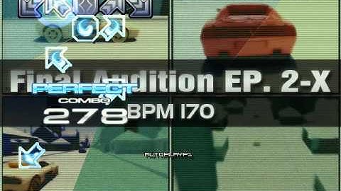 SMA Final Audition 2-X  Crazy (NoteSkins Cristal)