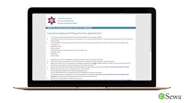 How to fill IOE (Institute Of Engineering) Application Form with eSewa?