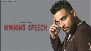 Winning Speech (Slowed   Reverb ) - Karan Aujla | Mxrci