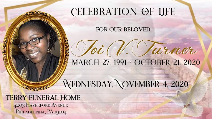 Joi V. Turner's Celebration of Life