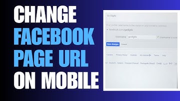 How To Change Facebook Page URL on Mobile 2025 | Facebook Page Custom URL