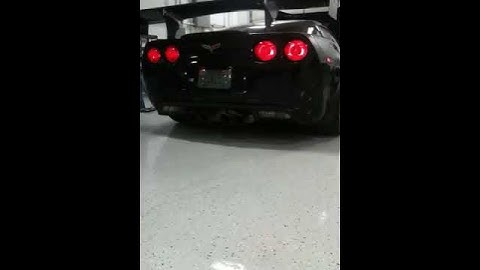 Katech Track Attack Z06 idle video