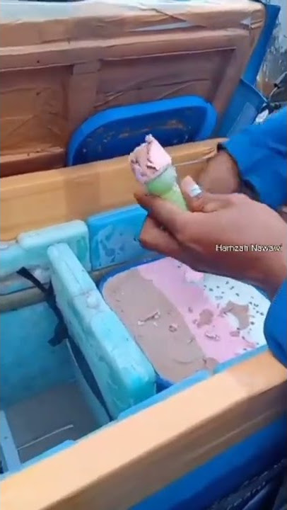 Cara Membuat Eskrim Colek indoeskrim enak Indofood Ice Cream dan es kelenong es nongnong kenong