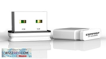 COMFAST CF-WU810N USB2.0 WiFi Adapter 150Mbps 2.4GHz Wireless Network Card WiFi Receiver Review