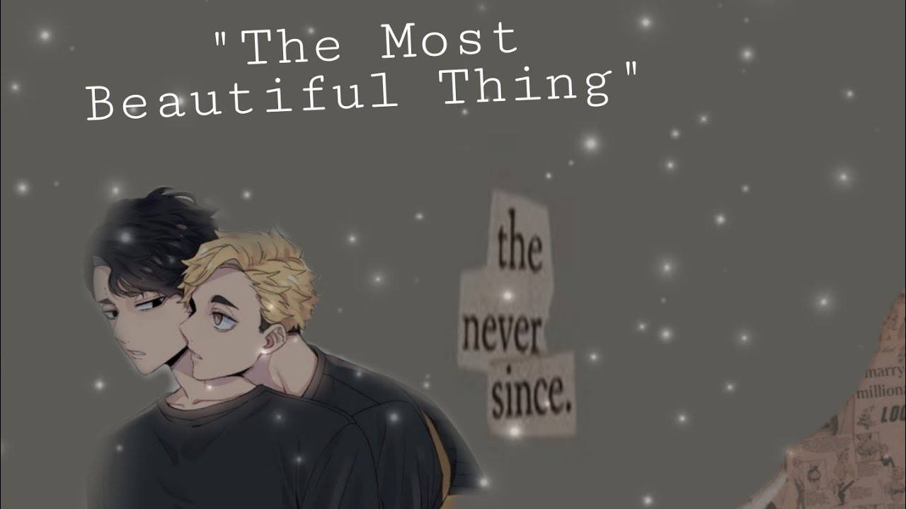 The Most Beautiful Thing |Sakuatsu Fluff|