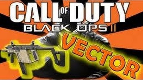 Black Ops 2: BEST CLASS SETUP - VECTOR - Call of Duty BO2