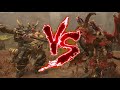 Tamurkhan the maggot lord vs skarbrand the exiled total war warhammer 3