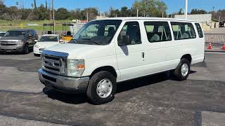 Career Overview 2010 Ford Econoline 15 Passenger E-350 XLT Van