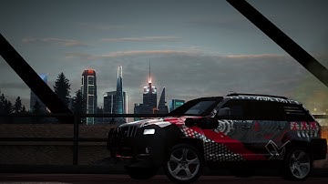 just "nfs world" with "race_04" playing in the background