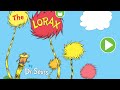 The lorax dr seuss audiobook for kids read aloud app  book in bed