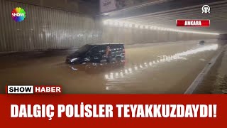 Ankara'yı sel aldı!