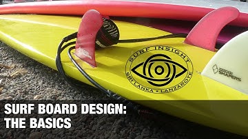 Surf Insight : Surfboard Design Basics