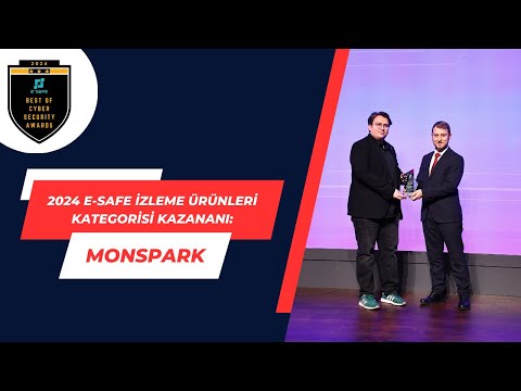 2024 e-Safe İzleme Ürünleri Kategorisi Kazananı: MonSpark