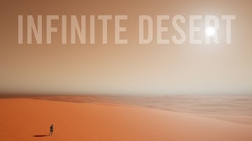 Unreal Engine Infinite Desert Landscape